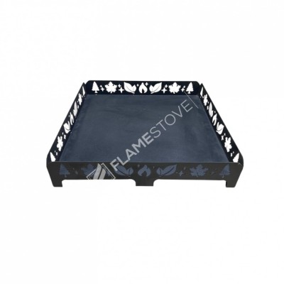 Soba Altlığı 60cm x 60cm Yaprak Desen