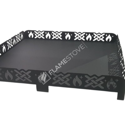 Soba Altlığı 75cm x 75cm Çapraz Desen