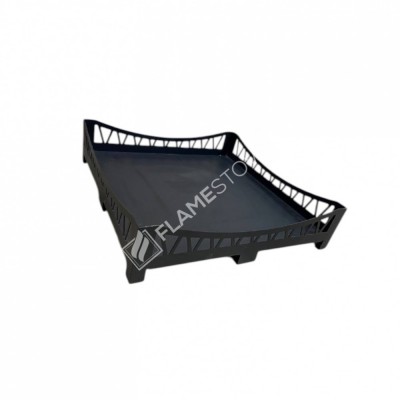 Lazer Kesim Köprü Desenli 50 x 50 cm Soba Altlığı