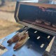 Taşınabilir Pizza Fırını – Kamp, Bahçe ve Piknik İçin Odun & Kömürlü Çelik Fırın