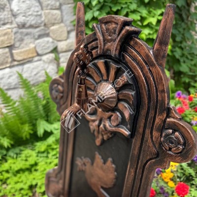 FlameStove FS-907 Kuş Desenli Alüminyum Bahçe Çeşmesi