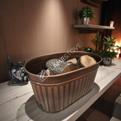 SALLANIR KULPLU ODUN KOVASI - BAKIR