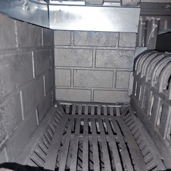 FS-316 - 40’lık Döküm Ayaklı Kuzine Soba | Fırınlı Emayeli Kuzine | Mat Siyah