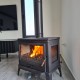 Yüksek Verimli Döküm Odun & Kömür Sobası - Retro Lux, Çift Yanmalı Sistem