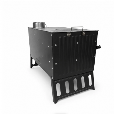 Sirius Maxi Fırınlı 3 Camlı Döküm Soba | Yüksek Verimli Odun & Kömür Sobası, Schott Robax Camlı, Arka Hava Denge Sistemli, 18.21 kW