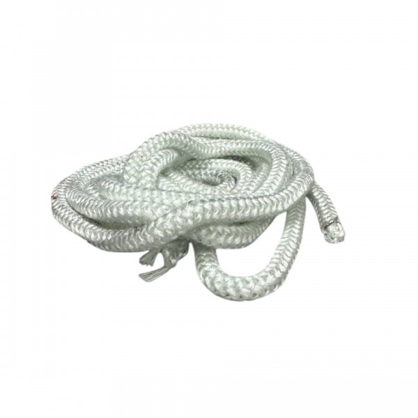 8 mm Örgülü Yanmaz Kapak Fitili | Döküm Soba İçin Isıya Dayanıklı Sızdırmazlık Şeridi | Yüksek Isı Performansı