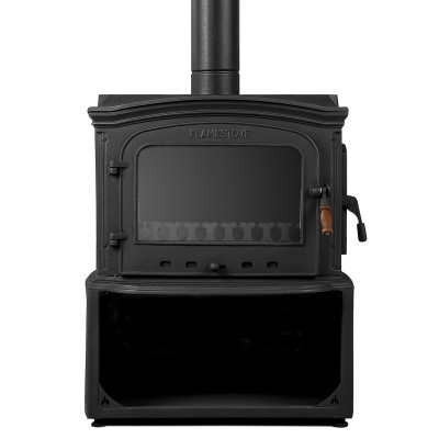  Altara Lux Style Döküm Soba | Yüksek Verimli Odun & Kömür Sobası, Çift Yanmalı, A Enerji Sınıfı, Odunluklu