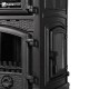 Sirius Mega Style YK Odunluklu Fırınlı Döküm Soba | Yüksek Verimli Odun & Kömür Sobası, Schott Robax Camlı, Yan Kapaklı, 15 kW