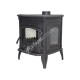 Sırıus Ultra Döküm FS-14  Yüksek Verimli Pik Döküm Soba | Alman Seramik Camlı | 9 kW Isı Gücü | 130 mm Baca Çıkışı