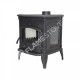 Sırıus Ultra Döküm FS-14  Yüksek Verimli Pik Döküm Soba | Alman Seramik Camlı | 9 kW Isı Gücü | 130 mm Baca Çıkışı