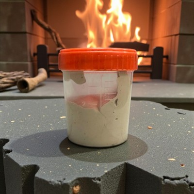 FS-154 Örgü Soba Fitili Yapıştırıcısı | Yüksek Isıya Dayanıklı Güçlü Tutucu | Döküm Kapak Fitil Montajı İçin 