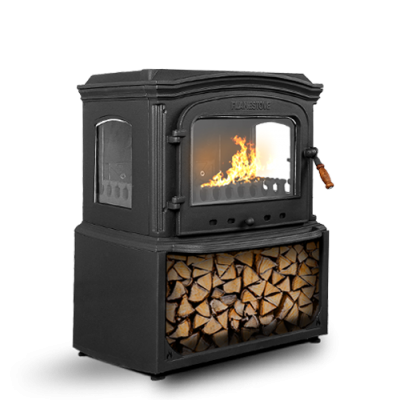  Altara Lux Style Döküm Soba | Yüksek Verimli Odun & Kömür Sobası, Çift Yanmalı, A Enerji Sınıfı, Odunluklu