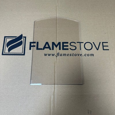 Sirius Midi Yan Kapak Camı (FS-71 YKC) | Açılır Kapaklı FS-71YK & FS-74YK İçin Orijinal Yüksek Isı Seramik Cam