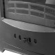 Flame Stove Lodi Krom Yanma Hazneli Pelet Soba | Yüksek Verimli Pelet Sobası, A Sınıfı, Schott Robax Camlı, 7 kW