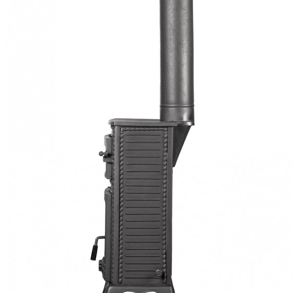 Major Tamamı Pik Döküm Fırınlı Soba | Yüksek Verimli Odun & Kömür Sobası, Schott Robax Camlı, Emaye Fırınlı, 70 m2 Isıtma