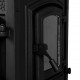 Sirius Maxi Yan Kapaklı Fırınlı 3 Camlı Döküm Soba | Yüksek Verimli Odun & Kömür Sobası, Schott Robax Camlı, Çift Yanmalı, 18.21 kW